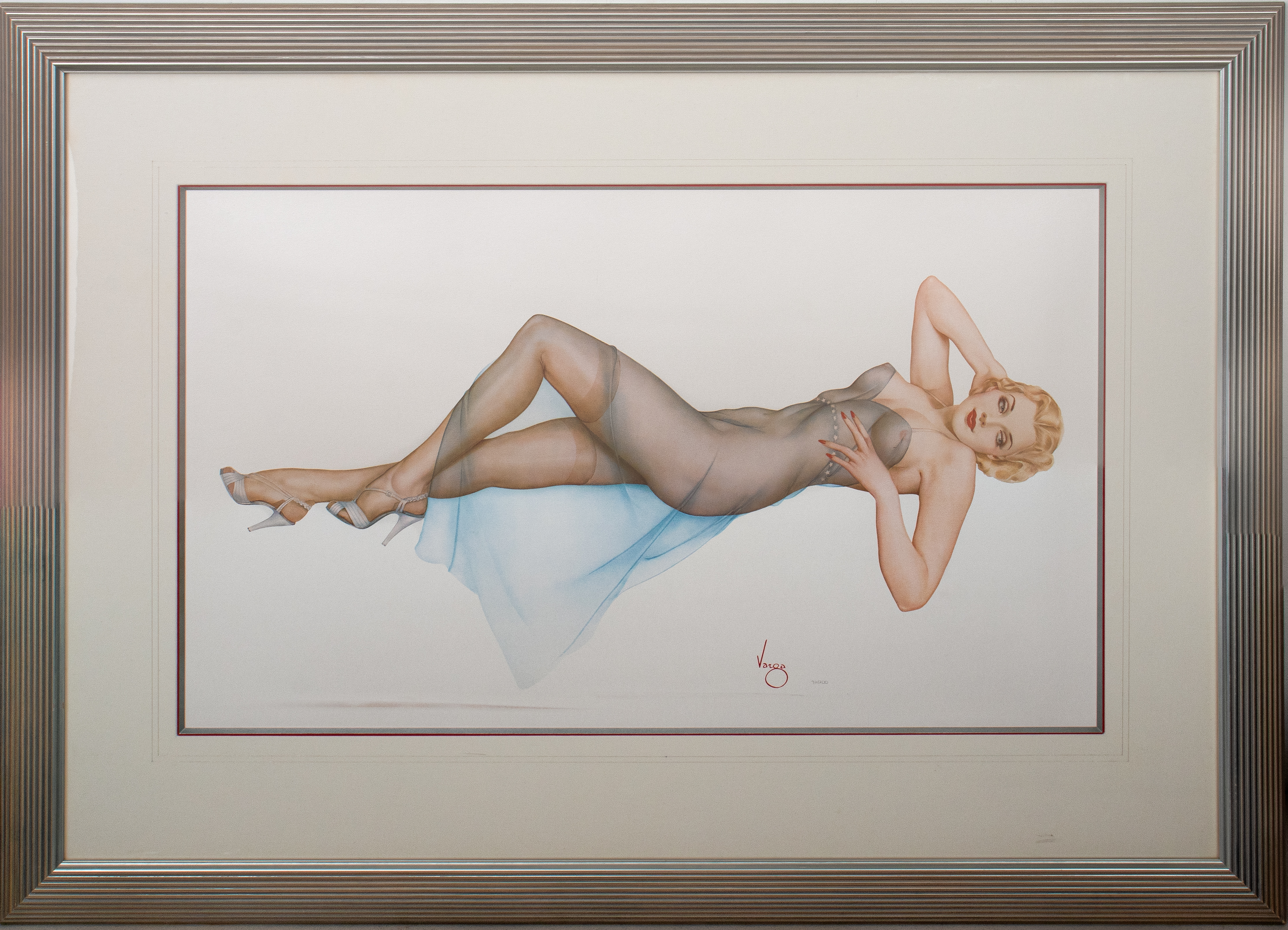 Appraisal: ALBERTO VARGAS PIN-UP LITHOGRAPH Alberto Vargas Peruvian American - lithograph