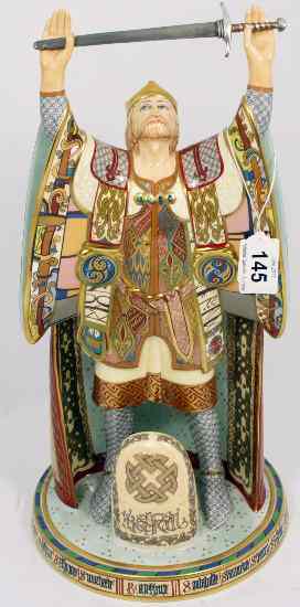 Appraisal: Minton Figure Arthur the Once Future King MN height cm