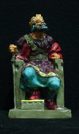 Appraisal: A Royal Doulton figure The Old King HN cm high