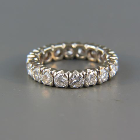 Appraisal: Diamond Anniversary Band diamonds totaling carats high grade k white