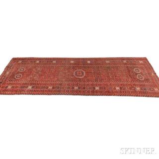 Appraisal: Beshir Main Carpet West Turkestan late th century the field