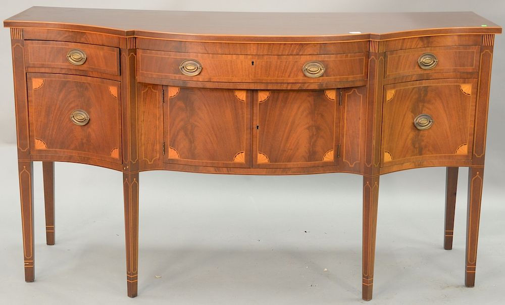 Appraisal: Kittinger Federal style sideboard ht in wd in dp in