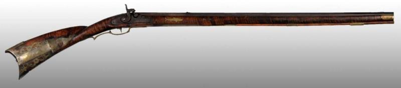 Appraisal: Kentucky Rifle Description OL - BL TB Octagonal LM Percussion