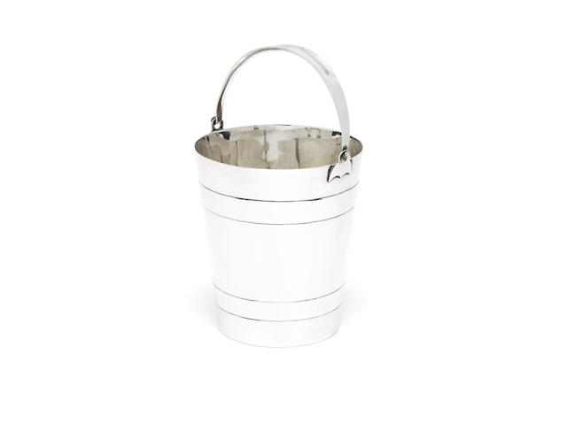 Appraisal: A th century silver ice bucket by William Hutton Sons