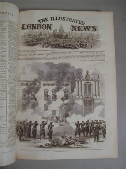 Appraisal: vols The London Illustrated News London Jan - Dec Jan