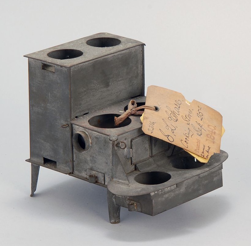 Appraisal: PATENT MODEL OF COOK STOVE BY SAMUEL L CHASE Sept