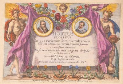 Appraisal: Crispin van de Passe the Younger Dutch - Hortus Floridus