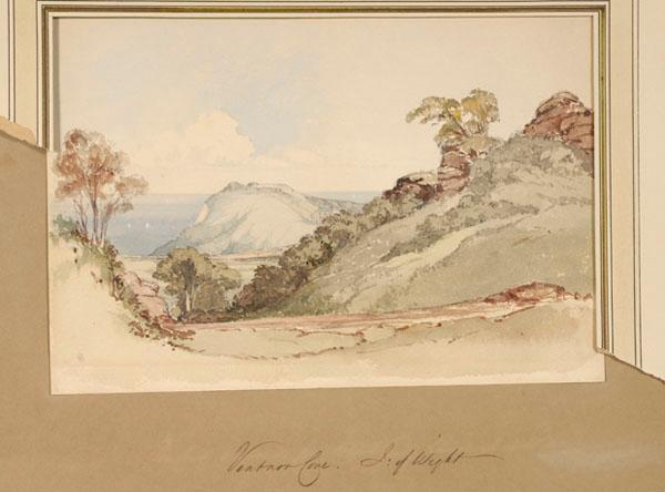 Appraisal: VENTNOR COVE ISLE OF WIGHT EARLY TH-CENTURY WATERCOLOR watercolor on