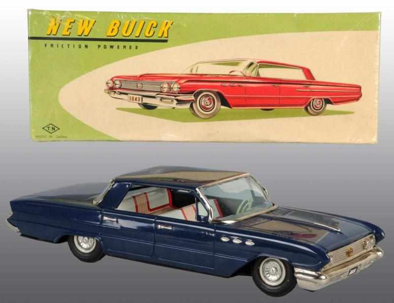 Appraisal: Tin Buick LeSabre Friction Toy Description Japanese Working Made by