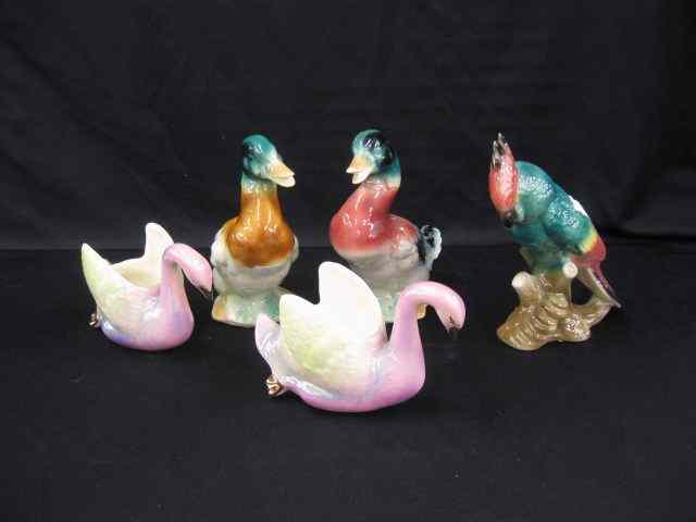 Appraisal: Pottery Birds Royal Copley others tallest is '' excellent