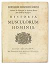 Appraisal: ALBINUS BERNHARD SIEGFRIED Historia musculorum hominis engraved plates by Jan