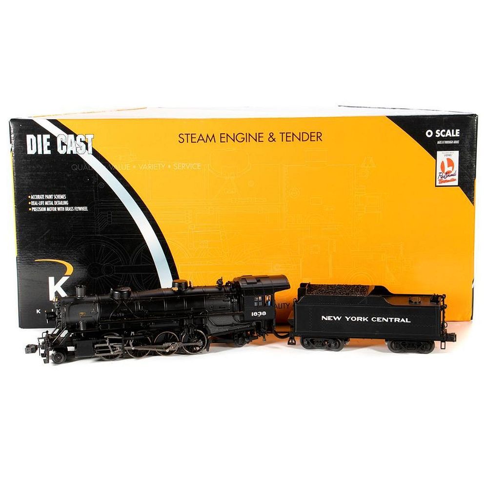 Appraisal: O Gauge K-Line NYC Mikado No and Tender In original