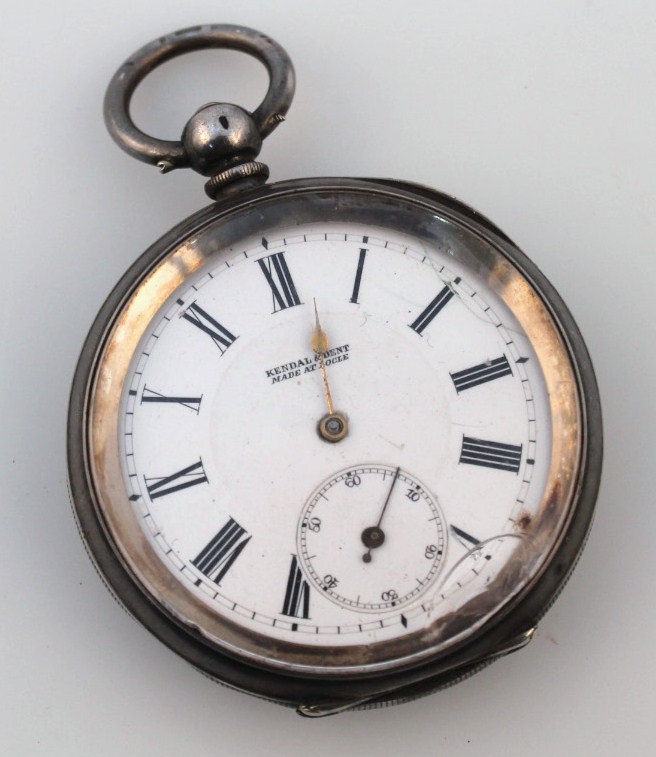 Appraisal: An early thC pocket watch the cm dia dial with