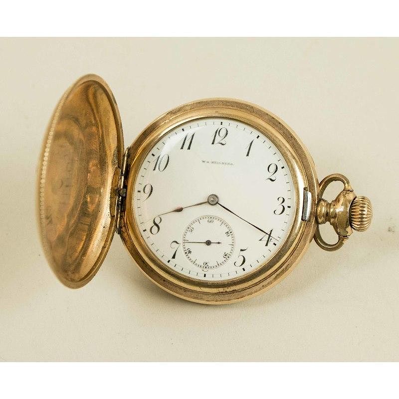 Appraisal: Hellberg Special Gold Filled Pocket Watch Hellberg special gold filled