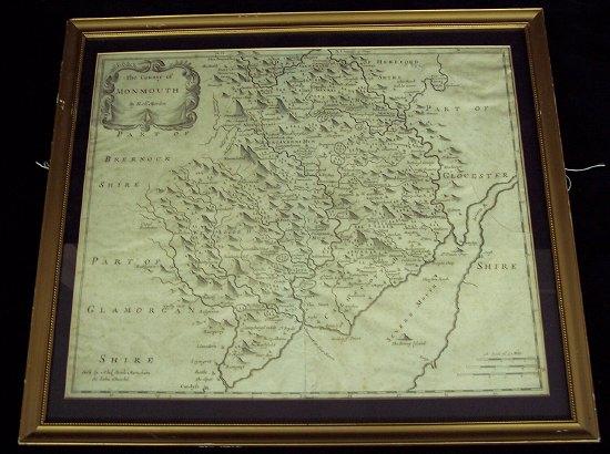 Appraisal: Robert MordenThe County of Monmoutha th Century engraving