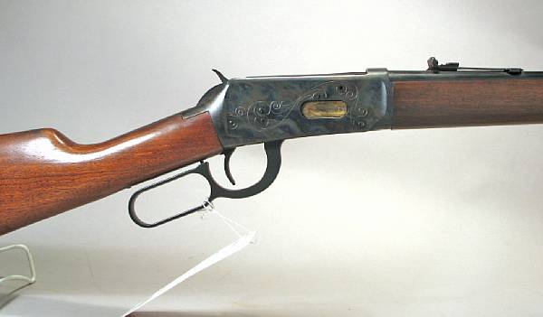 Appraisal: A Winchester Model Antique saddle ring carbine Serial no -