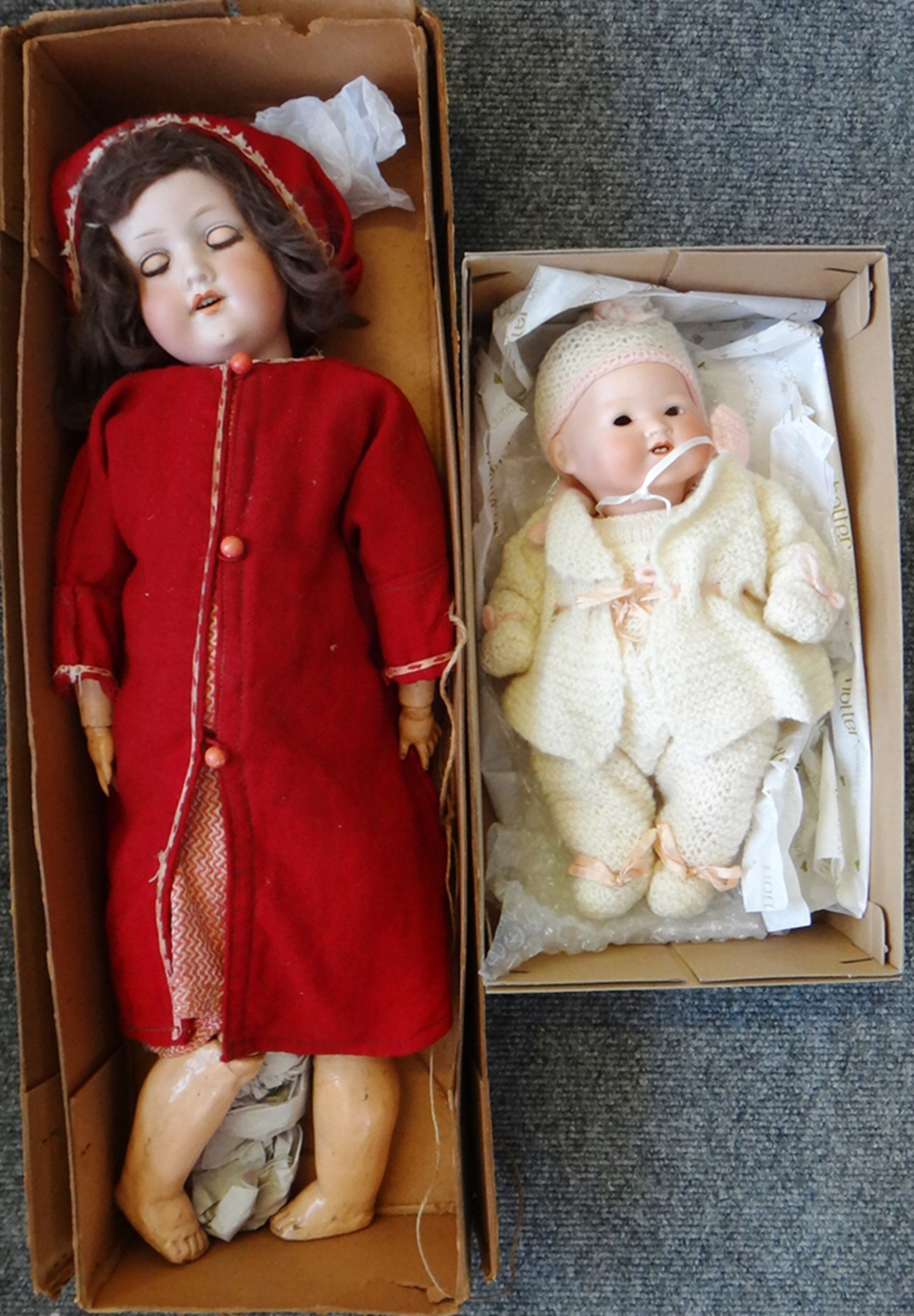 Appraisal: An Armand Marseille bisque head doll early th century mould