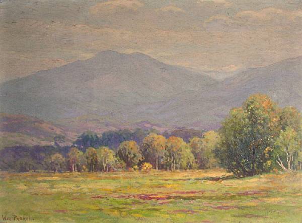 Appraisal: William Frederick Paskell American - Ossipee Mountain Meadow signed 'Wm