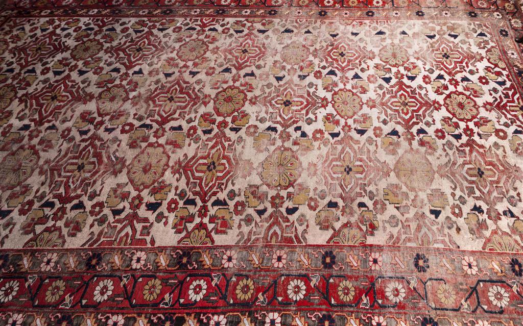 Appraisal: NORTH INDIAN CARPET LATE TH EARLY TH CENTURY the cream