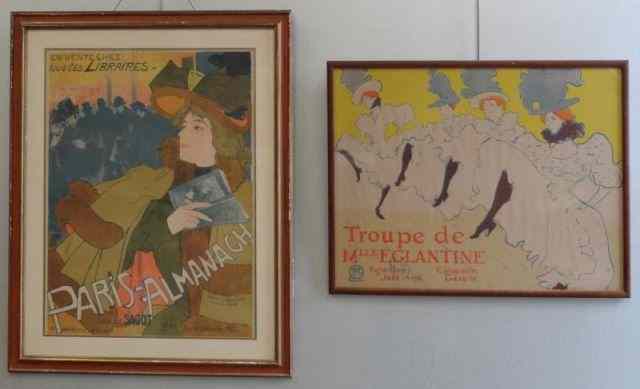 Appraisal: French Posters Georges de Feure AfterLautrec George de Feure color