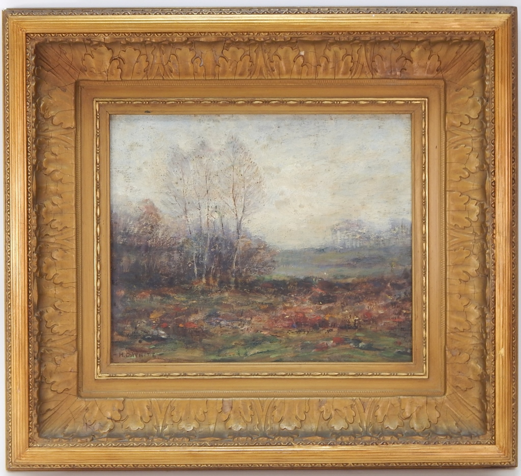 Appraisal: HENRY COOKE WHITE IMPRESSIONIST LANDSCAPE PAINTING Connecticut - Impressionist work