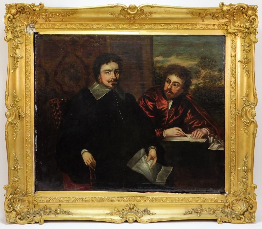 Appraisal: C Titian School English Mannerism Painting England th Century Depicts