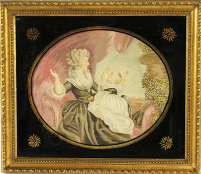 Appraisal: After Sir Joshua Reynolds Georgina Spencer Duchess of Devonshire with