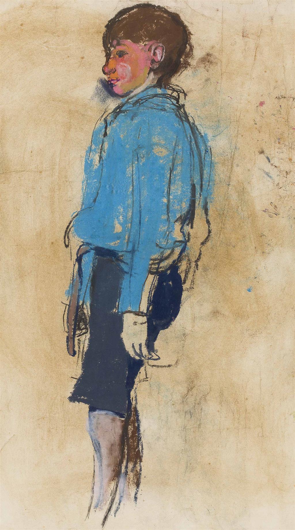 Appraisal: JOAN EARDLEY R S A SCOTTISH - BOY IN A