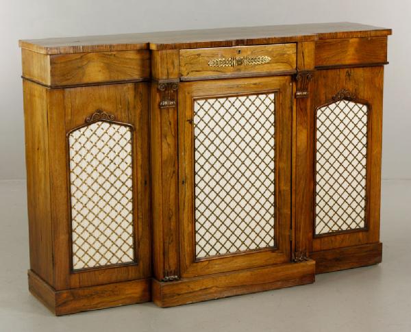 Appraisal: - Early th C Fruitwood Sideboard Early th century sideboard