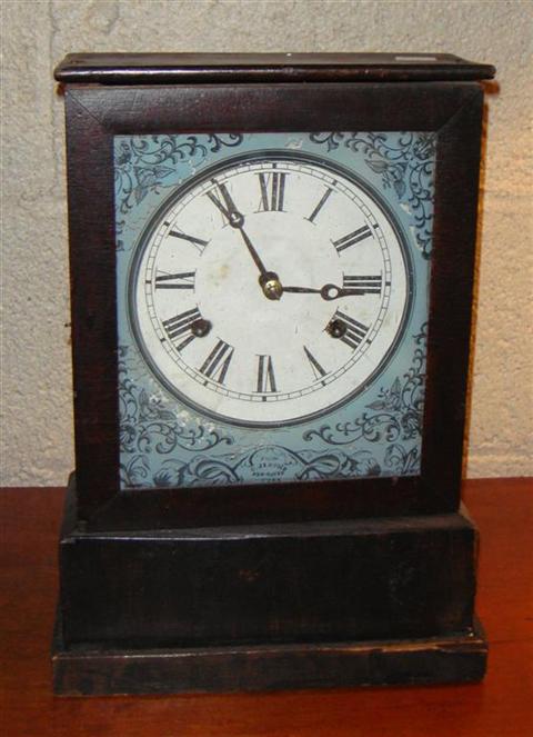 Appraisal: C JEROME NEW HAVEN CONN HOUR MANTLE CLOCK h w