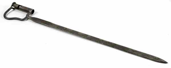 Appraisal: Reproduction British th Century Sword Bayonet Volunteer socket sword bayonet