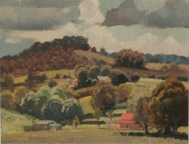 Appraisal: Herbert Reginald Gallop - Mount Robertson oil on canvas board