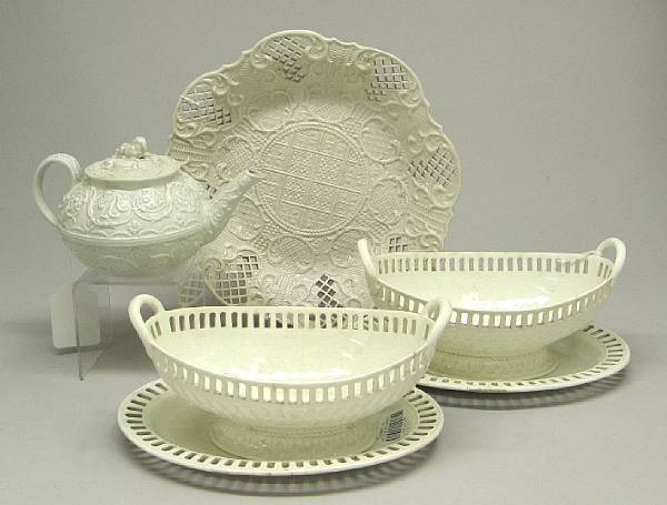 Appraisal: An assembled group of Wedgwood earthenware second half th first