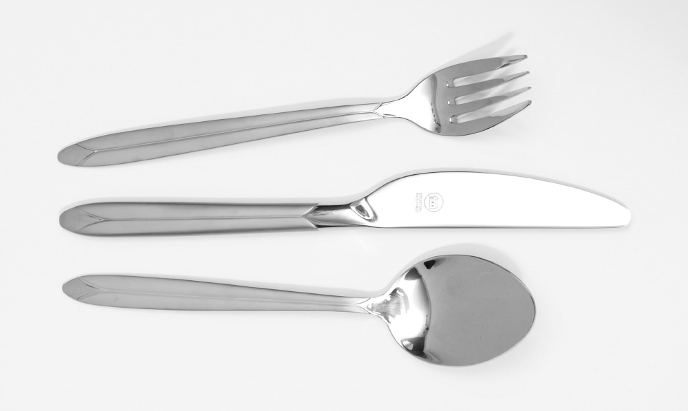 Appraisal: EDELSTAHL ROSTFREI STAINLESS FLATWARE SET Approx pieces marked Edestahl Rostfrei