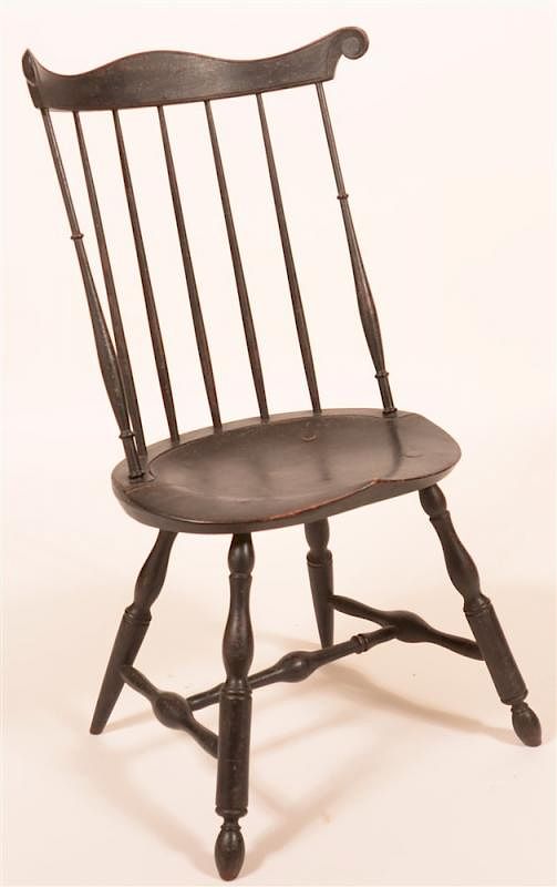 Appraisal: Reproduction Lancaster Style Windsor Chair Reproduction Lancaster County Style Fan