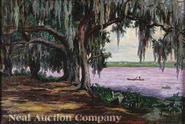 Appraisal: Charles Wellington Boyle American Louisiana - Bayou Boeuf Louisiana oil