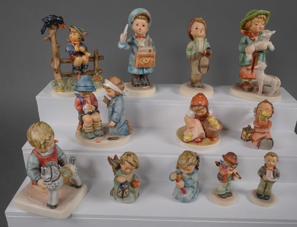 Appraisal: Collection of Hummel figurines TMK- Hummels included Shepherd's Boy Hum