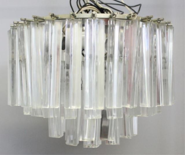 Appraisal: Midcentury Camer Chandelier From a Madison Ave NYC estate Dimensions