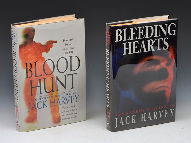 Appraisal: RANKIN Ian Writing as Jack Harvey Bleeding Hearts Headline st