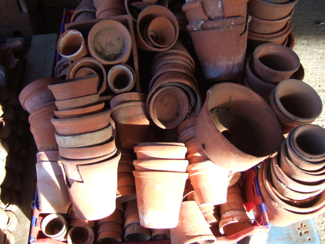 Appraisal: EXTRA LOT A large quantity of terracotta pots