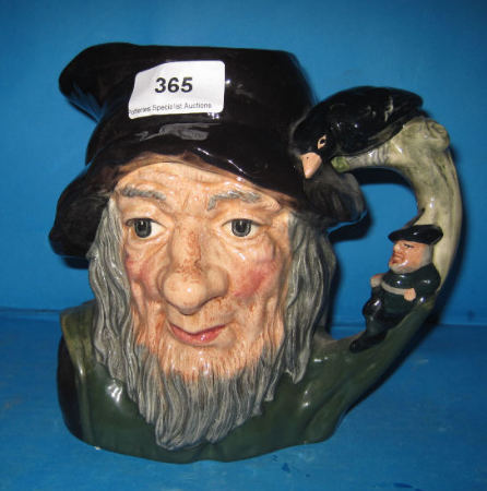 Appraisal: Royal Doulton Large character Jug Rip Van Winkle D Limited