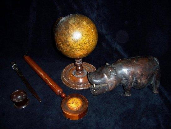 Appraisal: Newton's Terrestrial Globe set on a turned column and stand