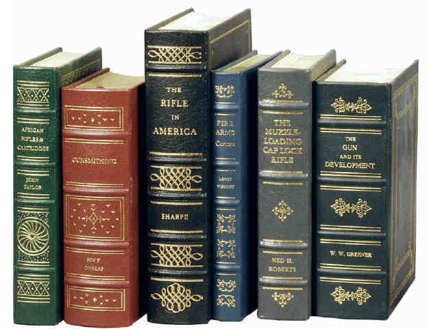 Appraisal: Collection of fine leatherette books published for the National Rifle