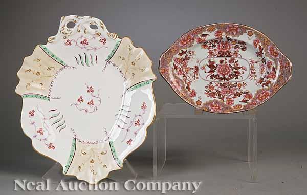 Appraisal: An Early Victorian Spode Stone China Tureen Stand c with