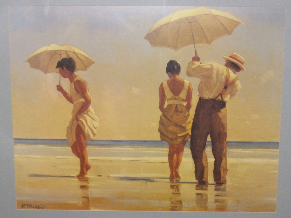 Appraisal: After JACK VETTRIANO Reproduction print