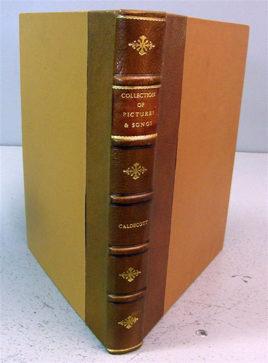 Appraisal: Caldecott Randolph The Complete Collection of Pictures Songs engraved and