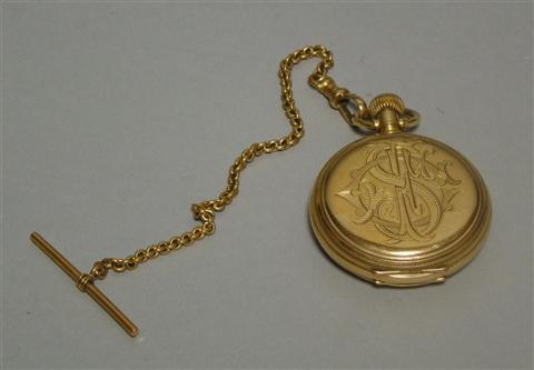 Appraisal: GALT BROS CO GOLD LADY'S POCKET WATCH Circa Washington D