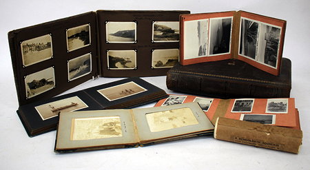 Appraisal: A QUANTITY OF VARIOUS EARLY TH CENTURY PHOTOGRAPHS contained within