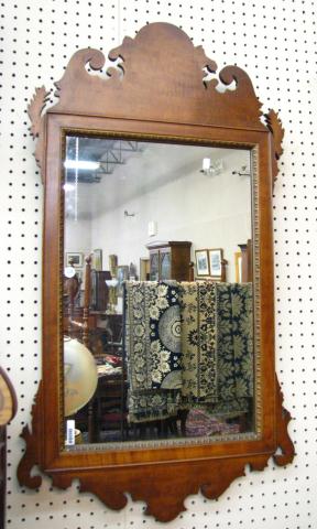 Appraisal: Vintage Carved Mahogany Wall Mirror '' x '' wide with