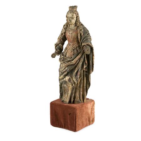 Appraisal: Continental Wood Figure Estimate -